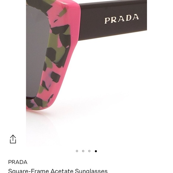 New in Box Prada sunglasses (Pink & Green) - Picture 4 of 4